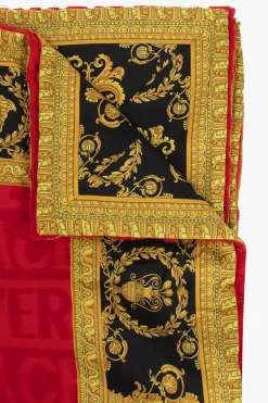 Versace Home RED Patterned towel