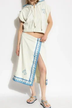 Versace Home WHITE Hooded vest