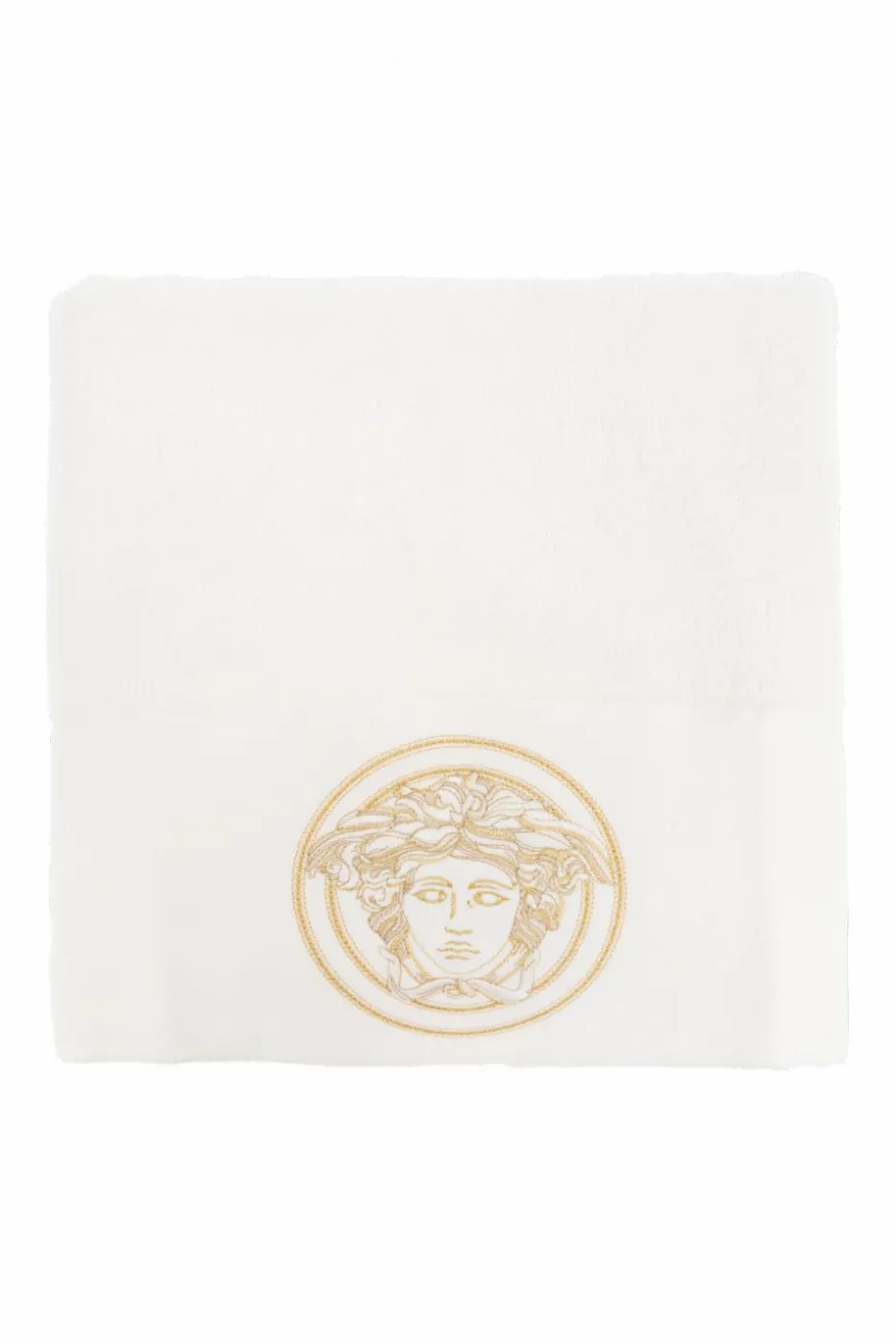 Versace Home WHITE Towel with the head of Medusa