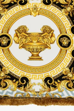 Versace Home YELLOW Silk pillow