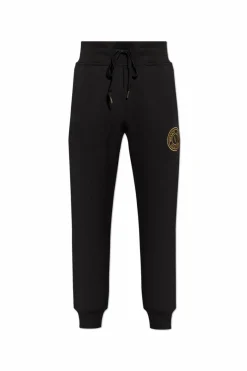 Versace Jeans Couture BLACK Sweatpants with logo