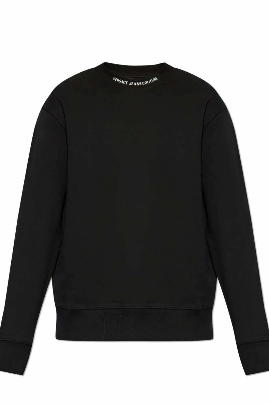 Versace Jeans Couture BLACK Sweatshirt with printed logo