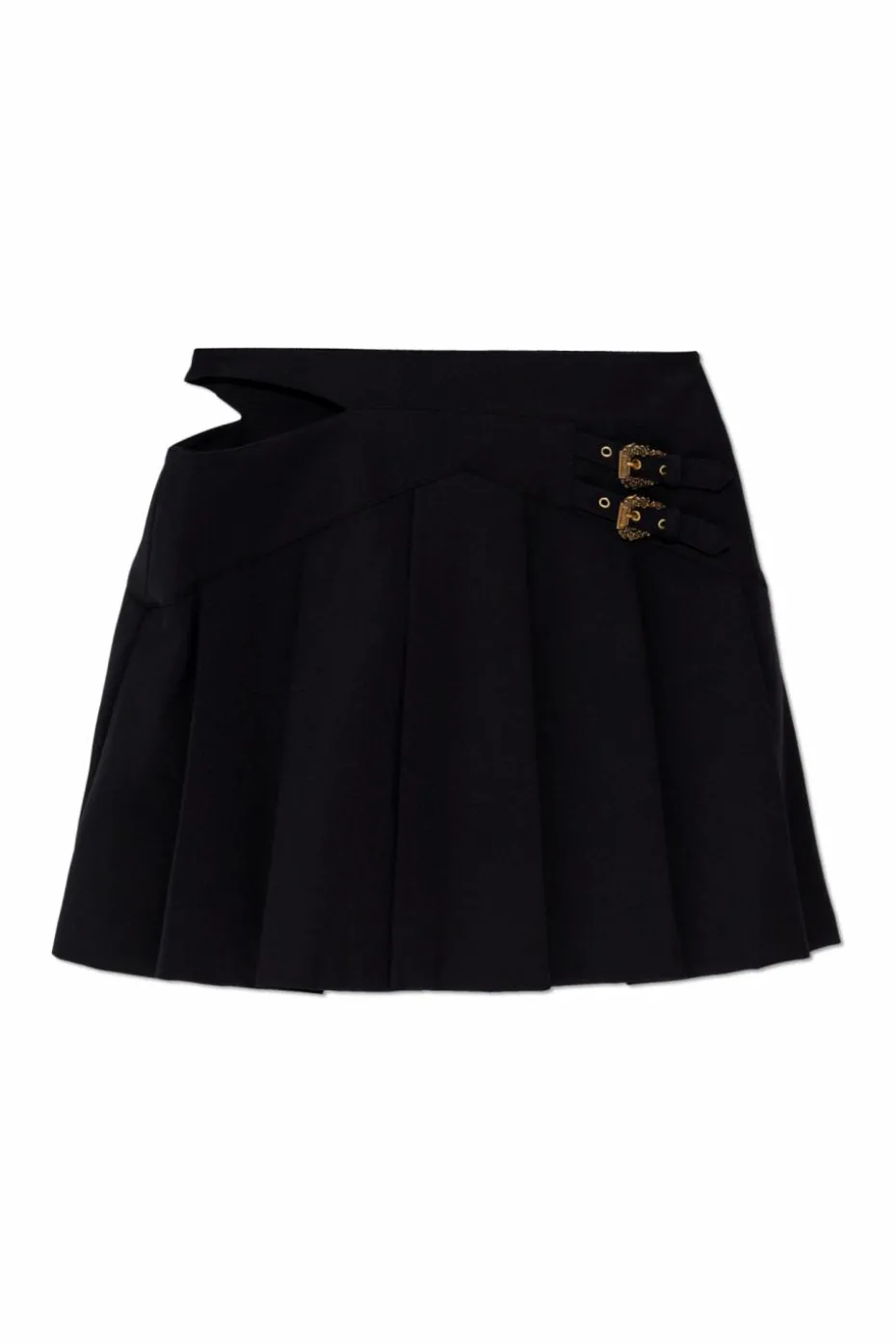 Versace Jeans Couture BLACK Skirt with decorative slit