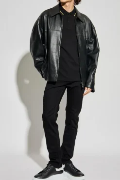 Versace Jeans Couture BLACK Polo with embroidered logo
