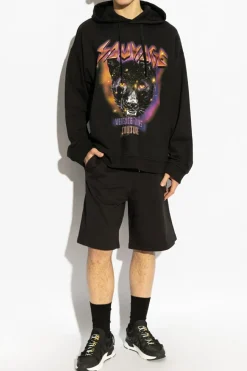 Versace Jeans Couture BLACK Printed sweatshirt