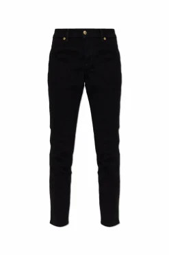 Versace Jeans Couture BLACK Tapered leg jeans
