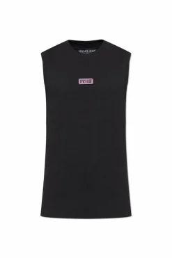 Versace Jeans Couture BLACK Sleeveless T-shirt