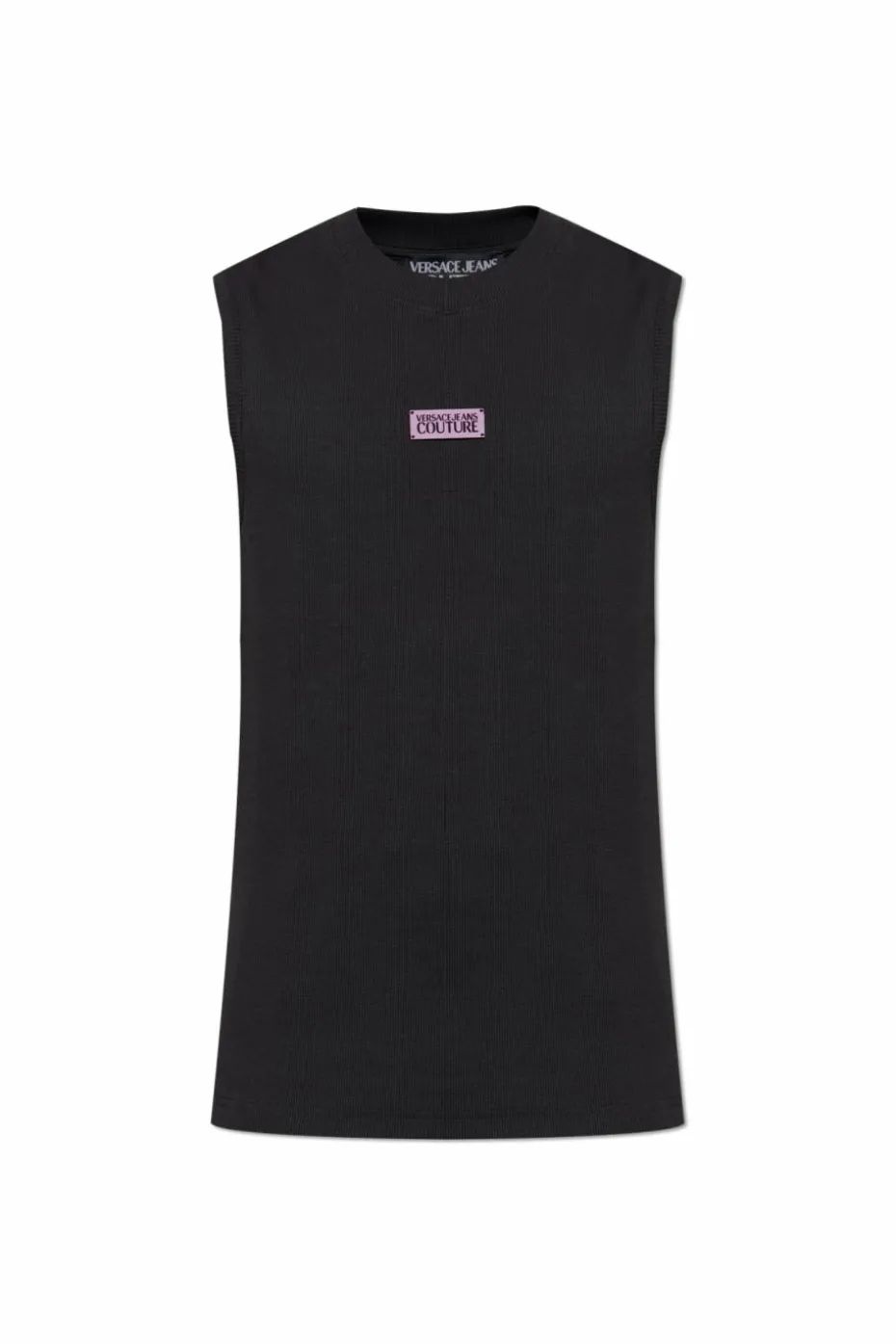 Versace Jeans Couture BLACK Sleeveless T-shirt