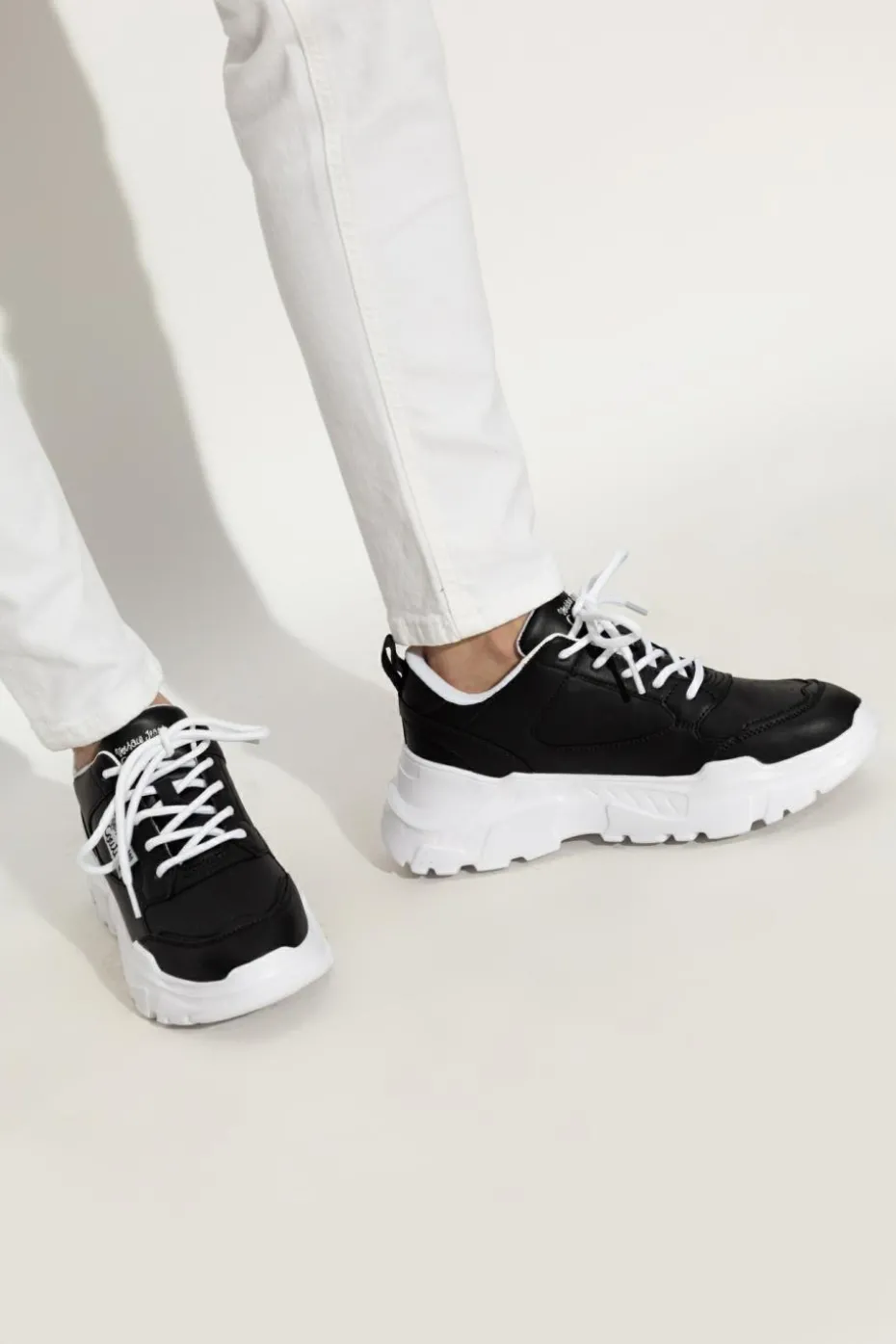 Versace Jeans Couture BLACK Sneakers with logo