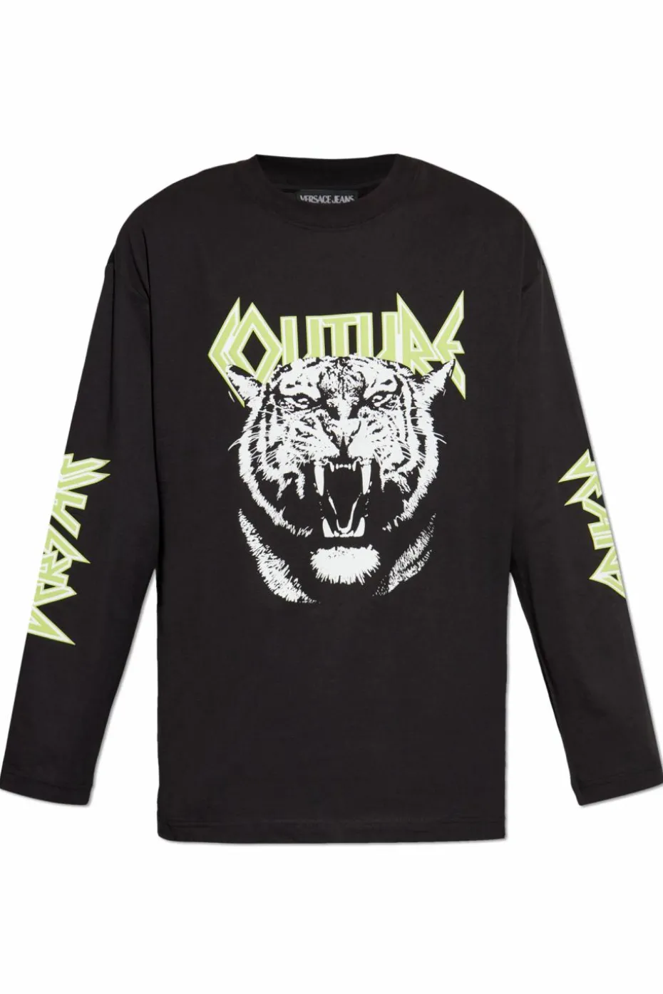 Versace Jeans Couture BLACK Long sleeve T-shirt