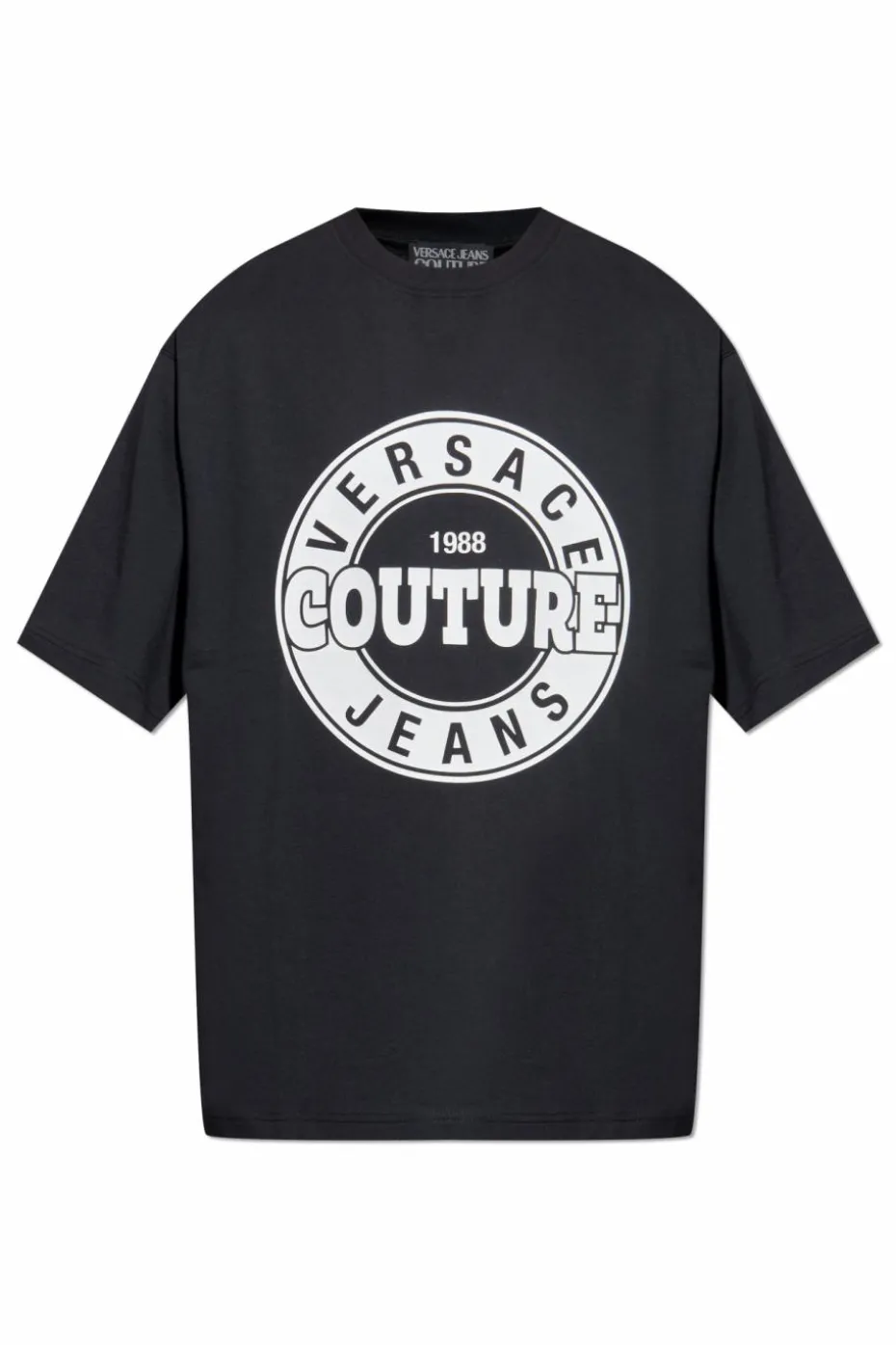 Versace Jeans Couture BLACK T-shirt with print