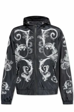 Versace Jeans Couture BLACK Jacket with hood