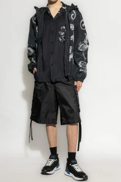 Versace Jeans Couture BLACK Jacket with hood