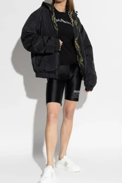 Versace Jeans Couture BLACK T-shirt with logo