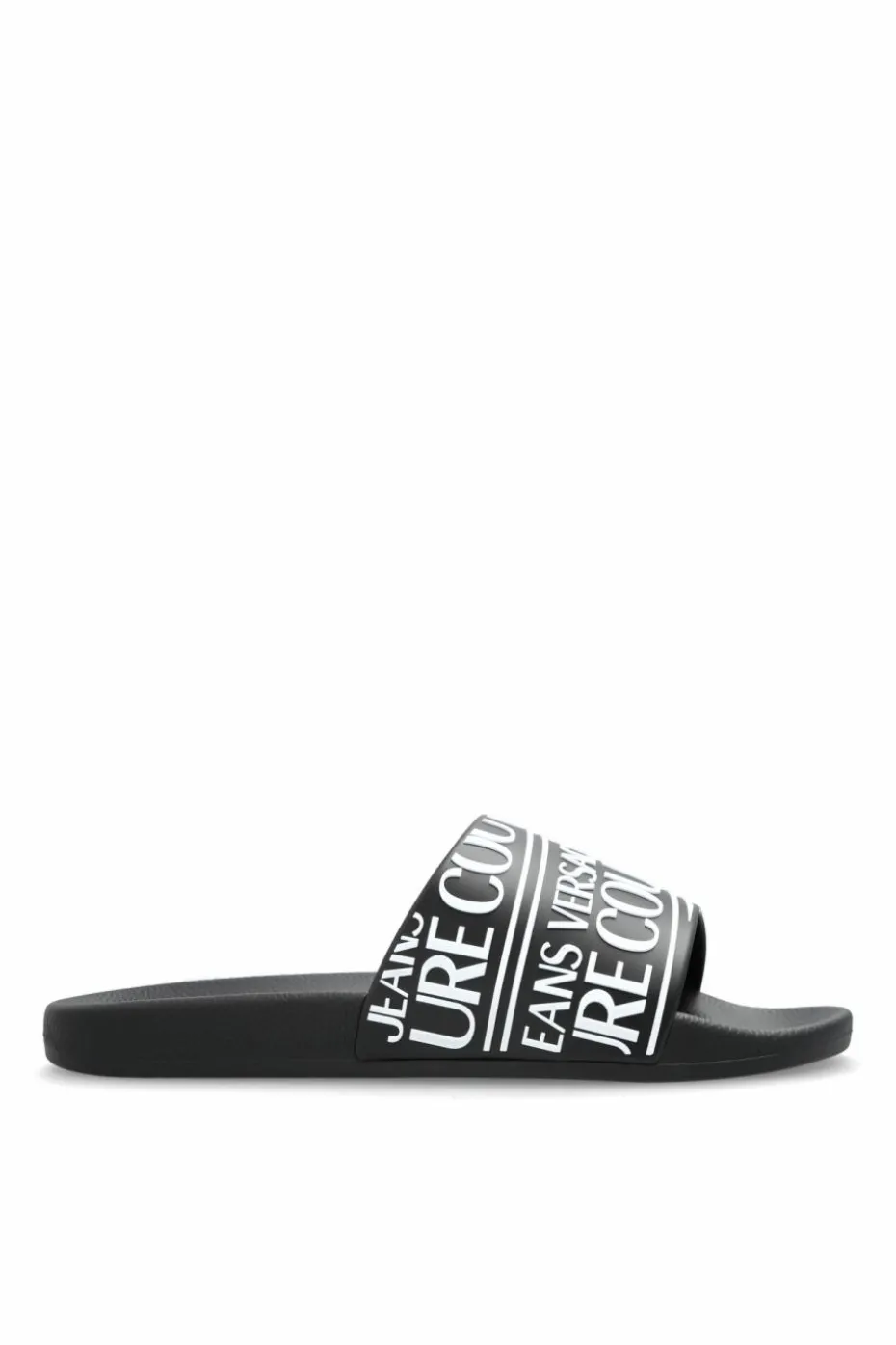 Versace Jeans Couture BLACK Flip-flops with logo