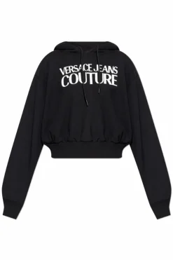 Versace Jeans Couture BLACK Sweatshirt with Logo