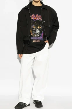 Versace Jeans Couture BLACK Printed T-shirt