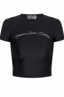 Versace Jeans Couture BLACK Top with "z" logo