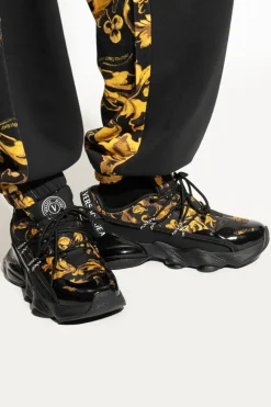 Versace Jeans Couture BLACK Sports shoes