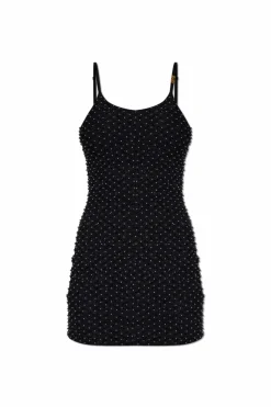 Versace Jeans Couture BLACK Short dress with appliquƩs