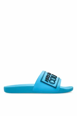 Versace Jeans Couture BLUE Slides with logo