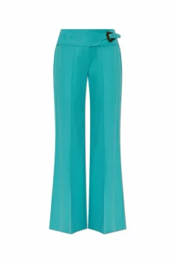 Versace Jeans Couture BLUE Pants with stitching on the legs