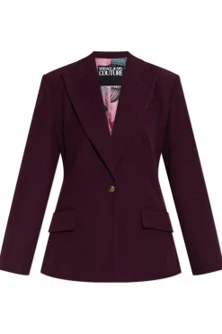 Versace Jeans Couture BURGUNDY Blazer with pockets