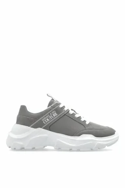 Versace Jeans Couture GREY Sneakers with printed logo