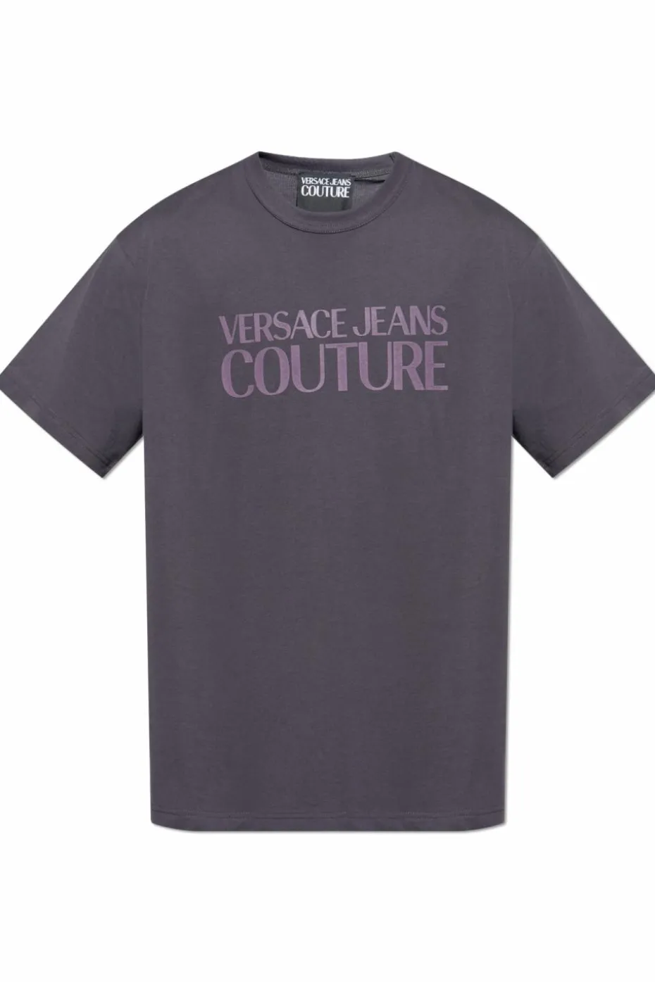 Versace Jeans Couture GREY T-shirt with printed logo