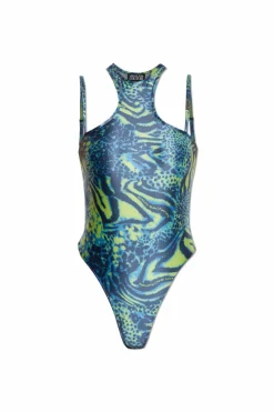 Versace Jeans Couture MULTICOLOUR Animal print bodysuit