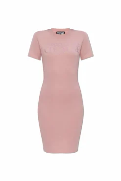 Versace Jeans Couture PINK Dress with shimmering appliquƩs