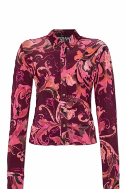Versace Jeans Couture PINK Shirt with "Barocco" print