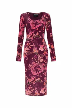 Versace Jeans Couture PINK Dress with "Barocco" print