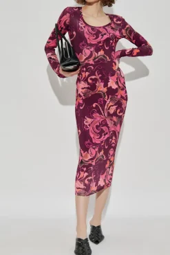 Versace Jeans Couture PINK Dress with "Barocco" print