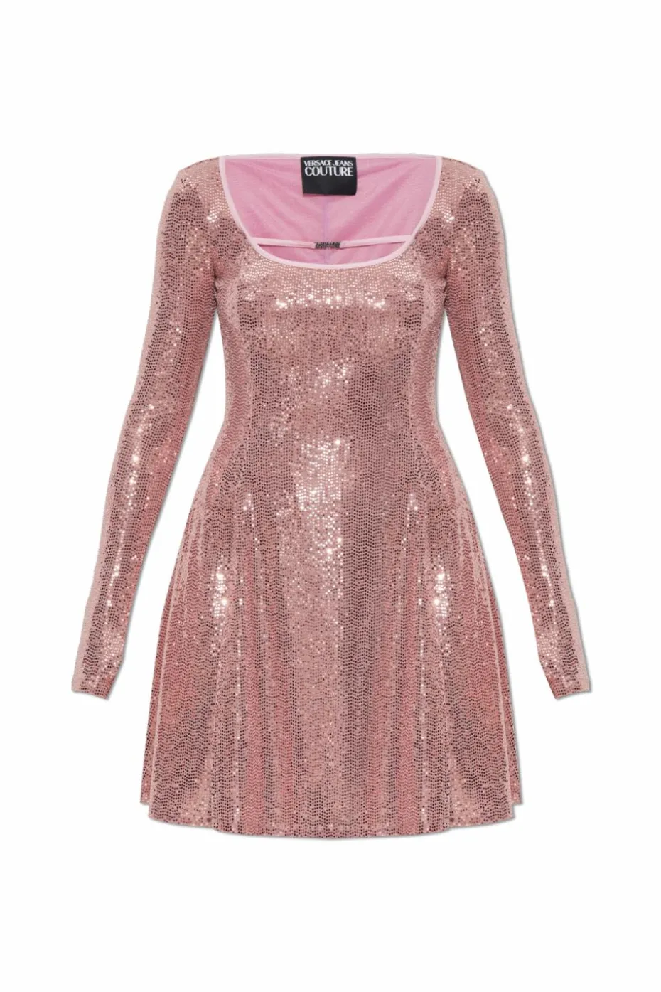Versace Jeans Couture PINK Dress with shimmering sequins