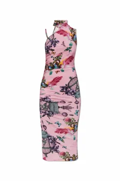 Versace Jeans Couture PINK Dress with colorful print
