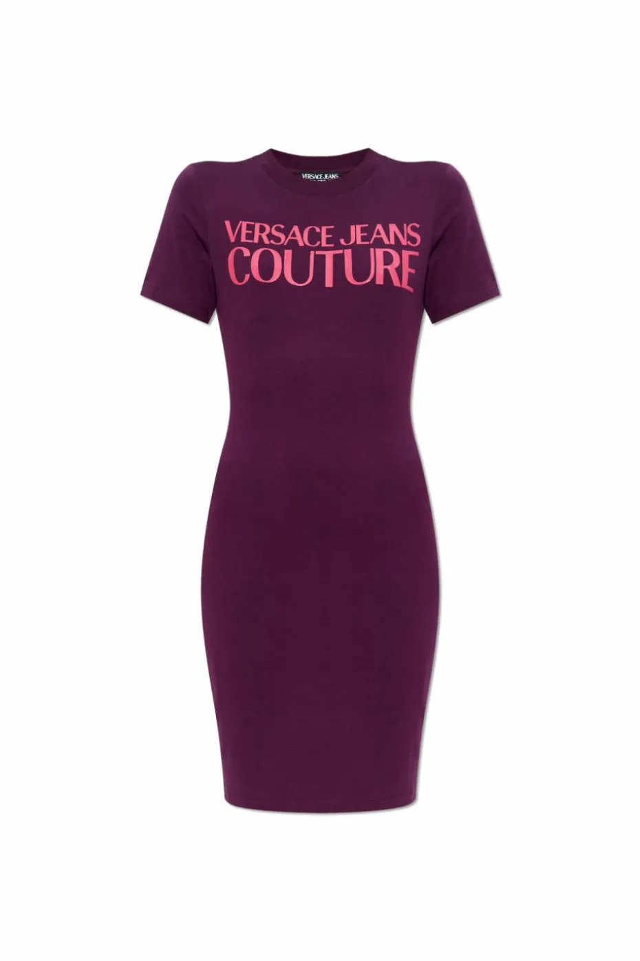 Versace Jeans Couture PURPLE Dress with printed logo