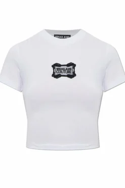 Versace Jeans Couture WHITE T-shirt with patch