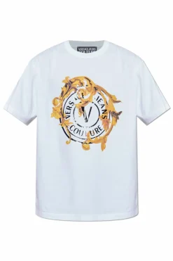 Versace Jeans Couture WHITE T-shirt with print