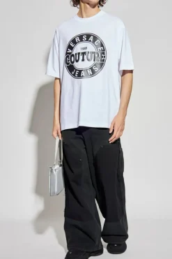 Versace Jeans Couture WHITE Printed T-shirt