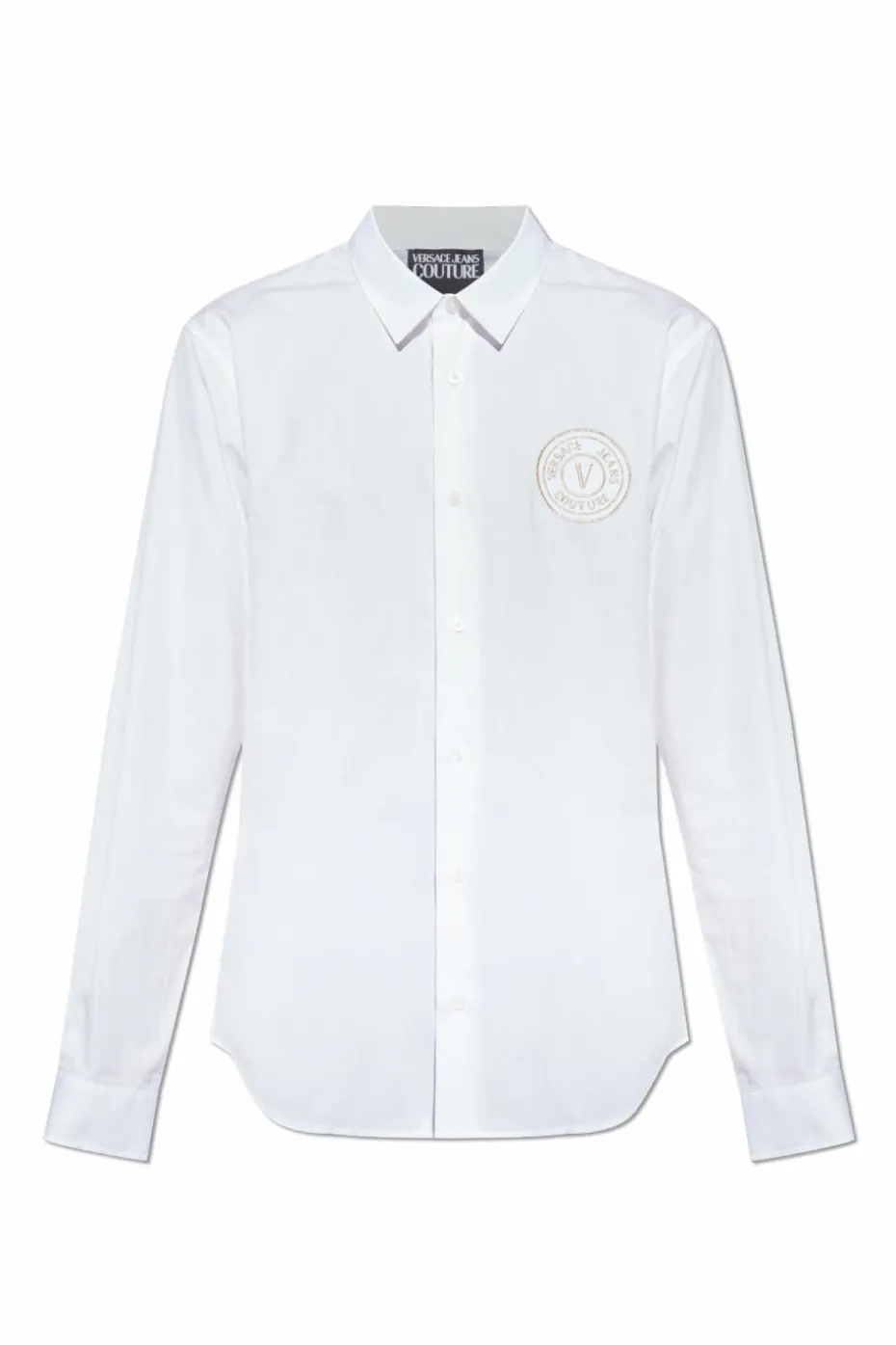 Versace Jeans Couture WHITE Shirt with embroidered logo