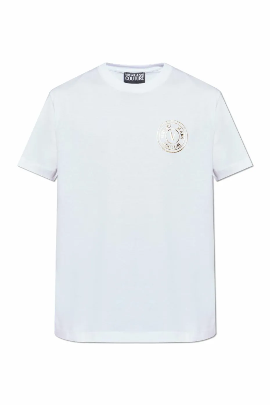 Versace Jeans Couture WHITE T-shirt with printed logo