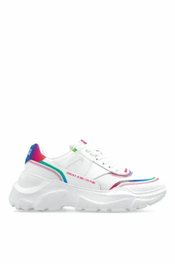 Versace Jeans Couture WHITE Sneakers with printed logo