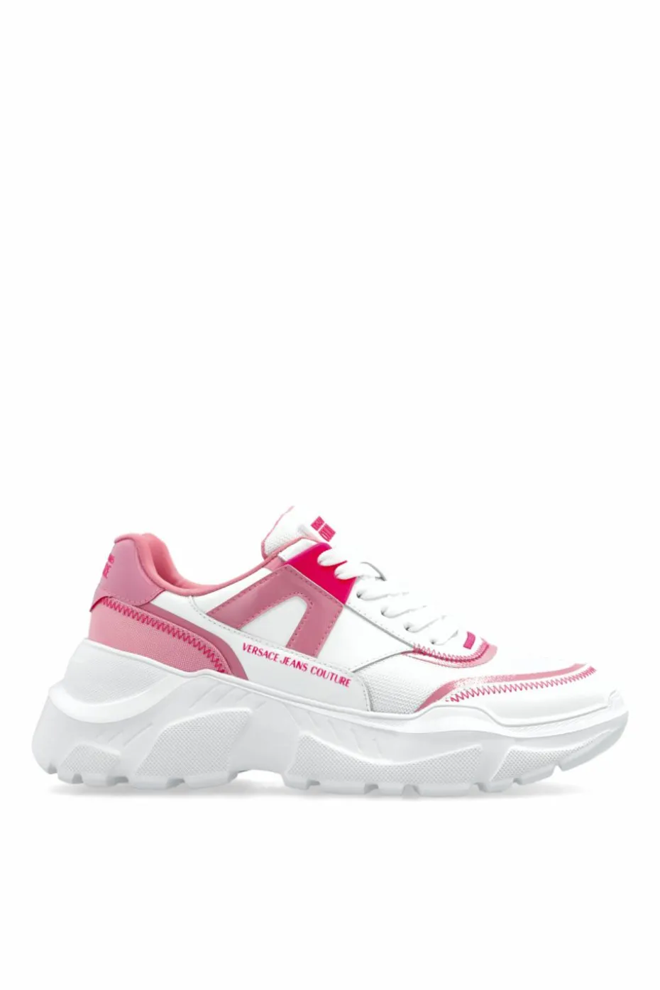 Versace Jeans Couture WHITE Sneakers with printed logo