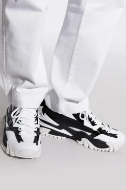 Versace Jeans Couture WHITE Sneakers with printed logo