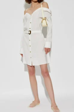 Versace Jeans Couture WHITE Off-shoulder dress