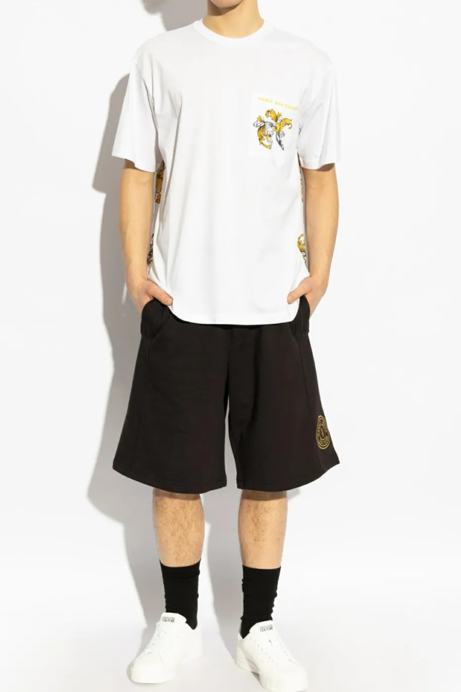 Versace Jeans Couture WHITE T-shirt with pocket