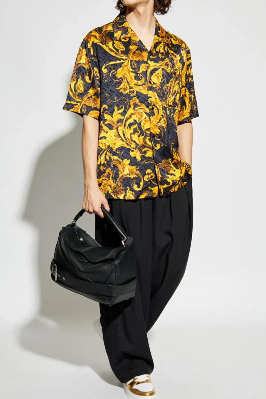 Versace Jeans Couture YELLOW Patterned shirt