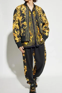 Versace Jeans Couture YELLOW "Bomber"-style jacket