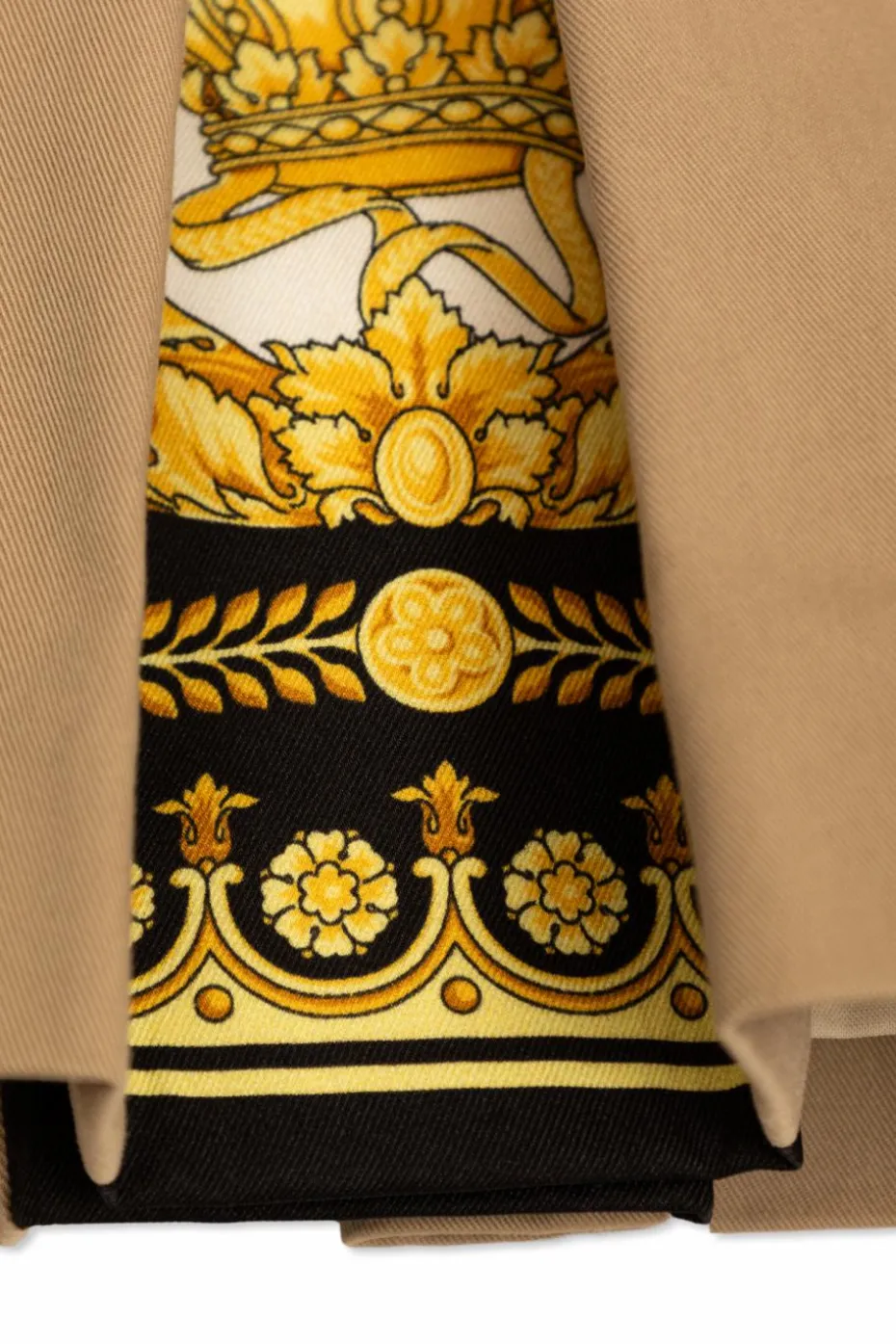 Versace Kids beige Skirt with darts